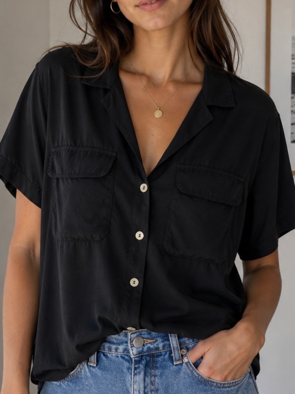 & other stories atelier button down size s